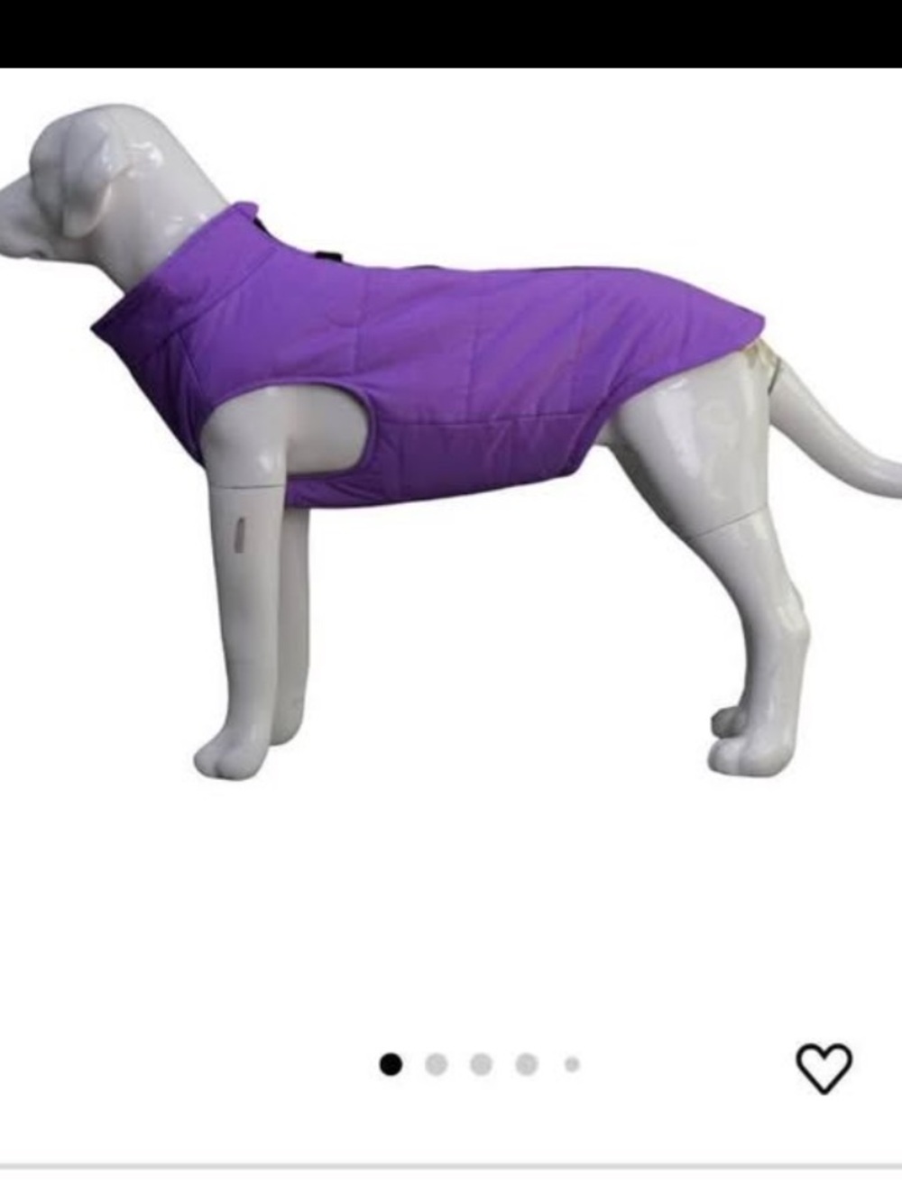 Purple Dog Coat Jacket - Brand: